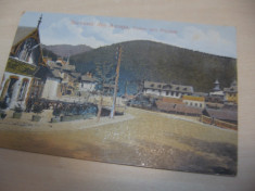 CARTE POSTALA = SUVENIR DIN AZUGA,EXCURSIA CU CARACTER STIINTIFIC, SEMNATURI, CC 1915-1920 foto