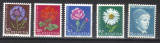 ELVETIA 1963, Pro Juventute - Flora, serie neuzata, MNH, Nestampilat