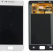 Ansamblu format din LCD ecran display afisaj cu geam sticla touchscreen digitizer touch screen Samsung I9100 Galaxy S II S2 SII S 2 Original NOU
