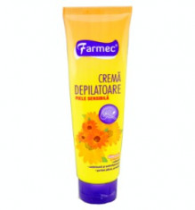 Crema depilatoare pentru piele sensibila 150ml Farmec foto