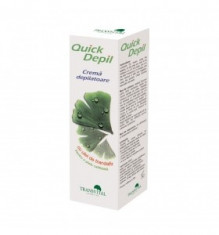 Crema depilatoare Quick Depil cu ulei de trandafir 125ml Parapharm Quantum Pharm foto