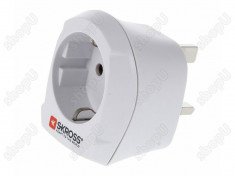 Adaptor priza EU UK foto