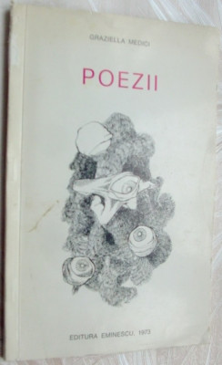GRAZIELLA MEDICI - POEZII (1973/trad.AUREL COVACI/desene TRAIAN ALEXANDRU FILIP) foto