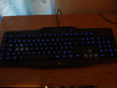 Tastatura gaming logitech G105 iluminata foto