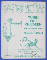 D - Tunes for children for percussion band - cantece pt copii, formatie percutie