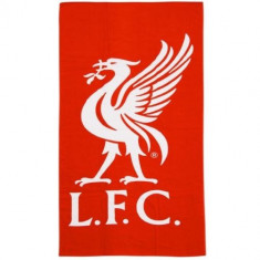 Livrare imediata! Prosop Team Liverpool Velour - Dimensiuni 75 x 150cm foto