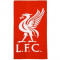 Livrare imediata! Prosop Team Liverpool Velour - Dimensiuni 75 x 150cm