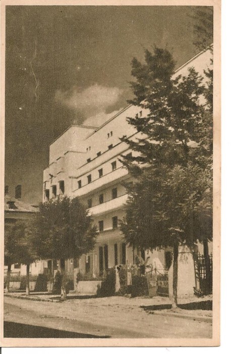 CPI (B4459) GOVORA. SANATORIUL BALNEAR, PAVILIONUL I AL MINISTERULUI SANATATII, EDITURA LIBRARIA NOASTRA, CIRCULATA, 1956, STAMPILA