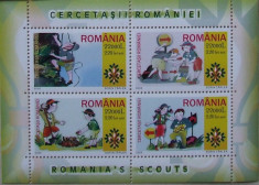 LOT TIMBRE ROMANIA - CERCETASII ROMANIEI 2005 - RO 0105 foto