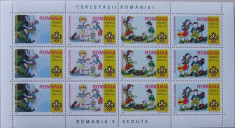 LOT TIMBRE ROMANIA - CERCETASII ROMANIEI 2005 - RO 0104 foto