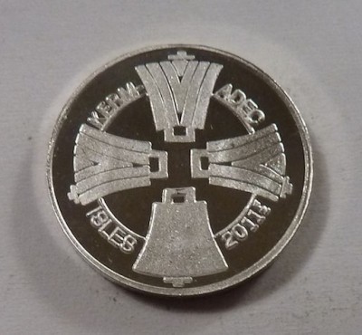 bnk mnd Kermadec Islands 6 pence 2011 proof foto