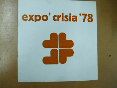 Catalog expozitie Crisia 1978 expozitia judeteana de arta plastica muzeul Tarii Crisurilor foto