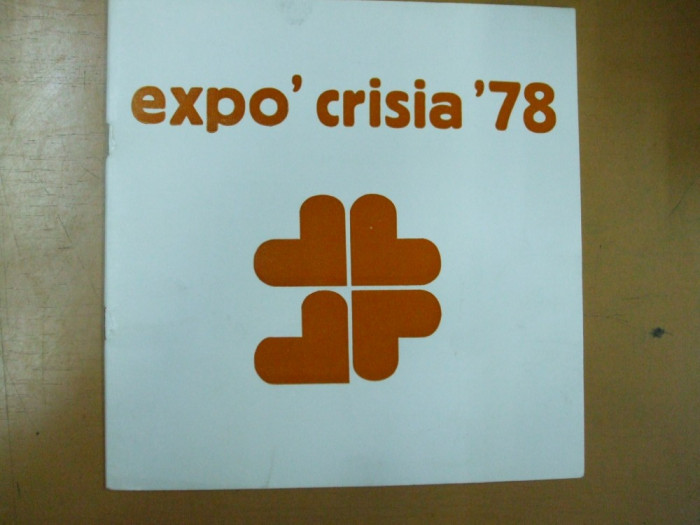 Catalog expozitie Crisia 1978 expozitia judeteana de arta plastica muzeul Tarii Crisurilor