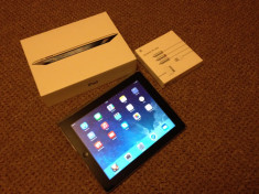iPad 3 WiFi+4G neverlock + smartcover Apple + accesorii originale + factura de cumparare de la Flanco IMPECABIL foto