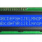 HD44780 LCD Display 1602 16X2 caractere afisaj albastru Arduino