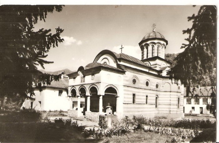 CPI (B4479) BISERICA MANASTIRII COZIA, EDITURA MERIDIANE, CIRCULATA, 1970