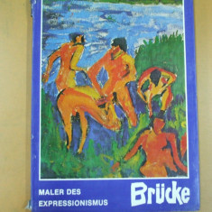 Album pictura expresionista Brucke Maler der Expressionismus Germania 1975