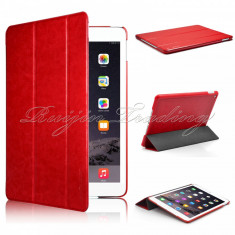 Husa iPad Air 2 (iPad 6) 2014 Rosie - Smart Case - Model Intreg + Folie foto