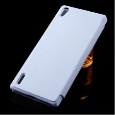 HUSA protectie FLIP COVER + FOLIE protectie HUAWEI ASCEND P7 foto