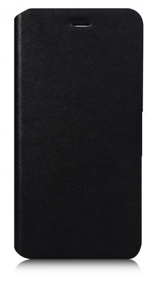 Husa toc flip piele neagra Iphone 6 4,7&quot; cu suport carduri