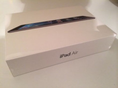 Apple iPAD AIR 16 GB Wi-Fi + 4G SPACE GREY SIGILAT , NEVERLOCKED ! foto