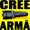 50% REDUCERE Lanterna cu LED CREE Q5 pentru Arma Pusca Airsoft + Telecomanda cu Fir