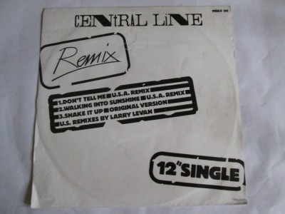 VINIL L.P.CENTRAL LINE REMIX foto