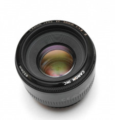 Obiectiv Canon EF 50mm f/1.8 II ca nou, cutie, garantie foto