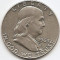 Statele Unite (SUA) 50 centi 1963 Argint 12.5g-0.900 &quot;Franklin Half Dollar&quot; KM-199