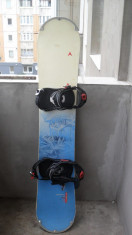 Vand placa snowboard DYNASTAR DEFINITIVE 151cm cu legaturi NIDECKER foto