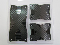 Ornament pedala Carbon ( set 3 buc. ) foto