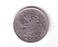 moneda argint-200 lei 1942 ROMANIA foto