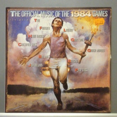 OFFICIAL MUSIC OF THE 1984 GAMES cu :toto,foreigner..(1984 /CBS REC/RFG)- VINIL