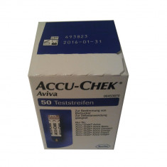 Teste Glicemie ACCU CHEK AVIVA 50 buc (1 cutie) Teststreifen foto