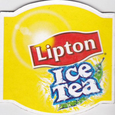 Suport de pahar / Biscuite LIPTON ICE TEA foto