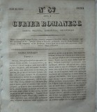 Curier romanesc , gazeta politica , comerciala si literara , nr. 87 din 1839