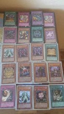 Colectie carti de joc Yu-Gi-Oh. originale, aprox. 340 bucati + ~ 100 sleeves pentru protectie + reguli de joc foto