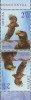 LITUANIA 2011, Fauna - Pasari, MNH, serie neuzata, tete-beche, Nestampilat