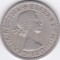 Moneda Marea Britanie 2 Shillingi ( Florin ) 1955 QEII - KM#906 VF