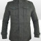 Palton tip Zara Man - De iarna gros - Negru sau Gri - Cambrat - Model Scurt - Masuri: S M L XL - Model 2014 D89