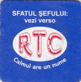 Suport de pahar / Biscuite RTC