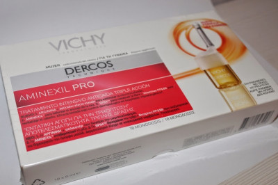 Vichy Dercos Aminexil Pro Tratament Cadere Par Femei 18 Fiole