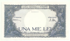 ROMANIA 1000 1.000 LEI 1945 [7] XF++ aUNC foto