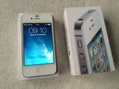 Iphone 4s, 16Gb, alb, necodat, baterie noua foto