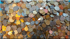 OFERTA - CALITATE!!! 1000 Monede 5 Kilograme:diverse valori romanesti si straine foto