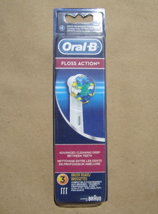 Set 3 rezerve capete periute dinti electrica ORALB ORIGINALE Floss Action Oral B Set 3 rezerve capete periute dinti electrica ORALB ORIGINALE Floss Action Oral B