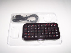 Tastatura Bluetooth Mini pentru smartphone-uri, tablete, smart TV foto