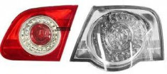 Stop Lampa dreapta VW PASSAT (3C2) 2005-2010 DEPO 441-1314R-LD-UE - partea inferioara pe capota portbagaj - cu suport bulb - transparent - LED foto