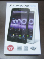 Tableta Allview Ax4 Nano 4GB 7 inch 512 DDR3 foto