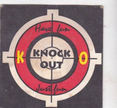 Suport de pahar / Biscuite KNOCK OUT foto